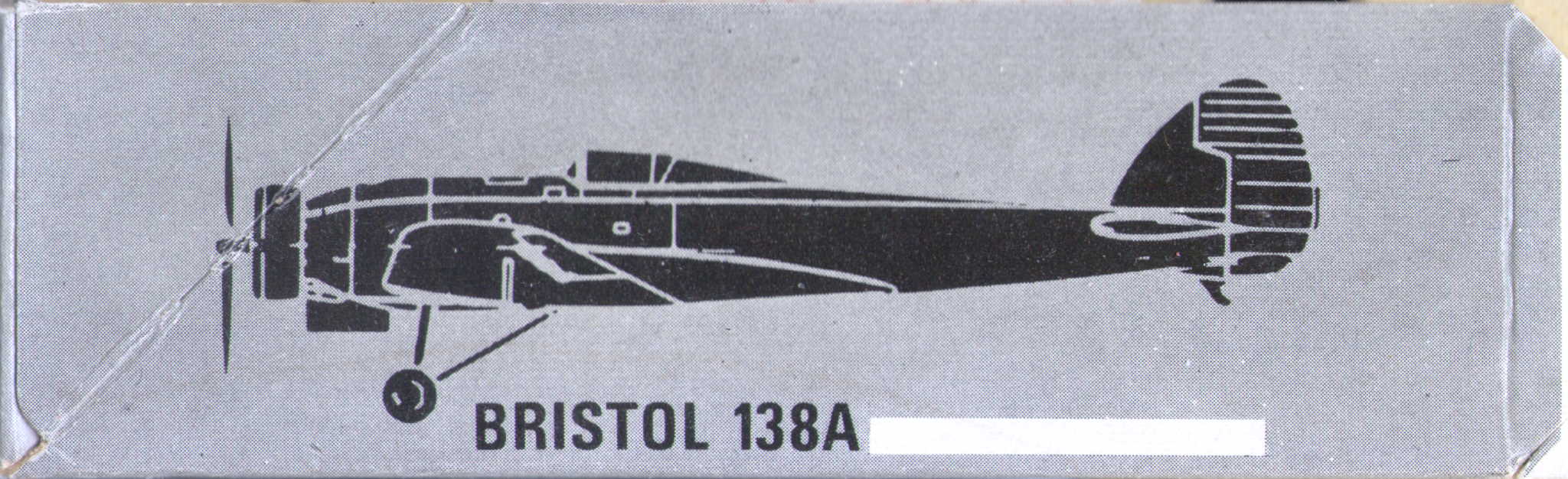 Боковая сторона нижней части коробки FROG F226G DH-88 Comet Racer